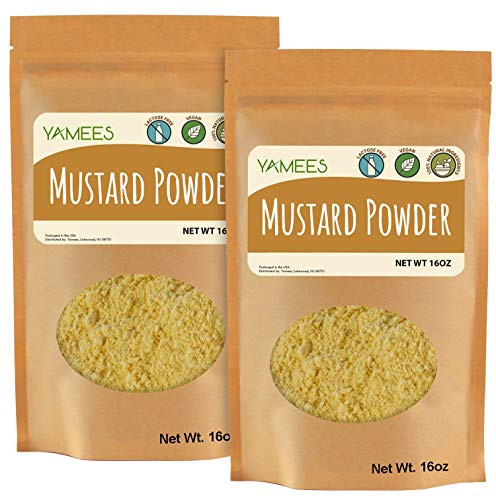 Mustard Powder   2 Bags   28 Oz  BULK Ground Mustard  Mustard Seed Powder   Dry Yellow Mustard   BULK Spices