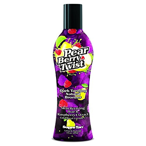 Supre Pear Berry Twist Natural Bronzer Tanning Lotion 8 5 oz