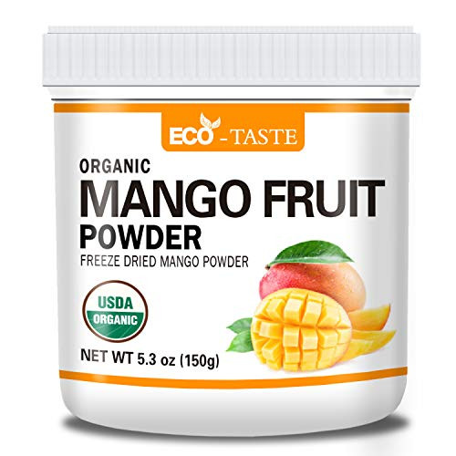 Organic Freeze Dried Mango Fruit Powder  5 3oz 150g   100 Pure  No Gmo  Vegan Friendly