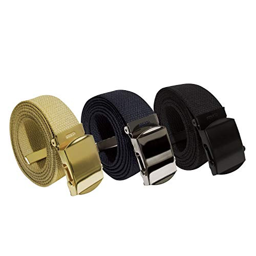 Rothco 54 Inch Military Web Belt 3 Pack