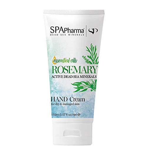 Spa Pharma Hand Cream enriched with Rosemary Essential Oil   Dead Sea Minerals 5 fl  Oz
