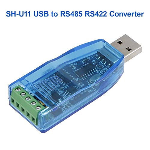 MakerHawk USB Converter Industrial USB to RS485 Converter with CH340 Chip Compatible with Windows 7 8 10 Linux Mac OS