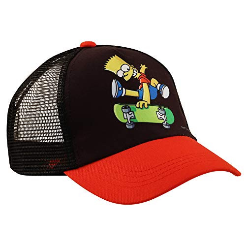 Sesame Street Hat  Elmo or Bart Simpsons Baseball Cap 2 7  Little BOY Age 4 7