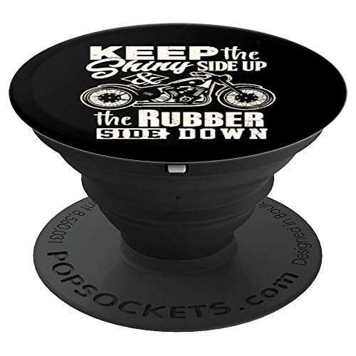 Vintage Motorcycle rider tip for biker shirt PopSockets Grip and Stand for Phones and Tablets
