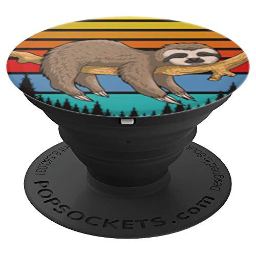 Funny Lazy Sloth Gifts for Sloth Lovers PopSockets Grip and Stand for Phones and Tablets Funny Lazy Sloth Gifts for Sloth Lovers PopSockets Grip and Stand for Phones and Tablets