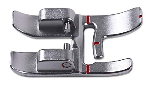 DreamStitch 821007096 Snap ON Right Edge Bi Level Presser Foot for Pfaff IDT System Sewing Machine DL EM 821007096 DreamStitch 821007096 Snap ON Right Edge Bi Level Presser Foot for Pfaff IDT System Sewing Machine DL EM 821007096