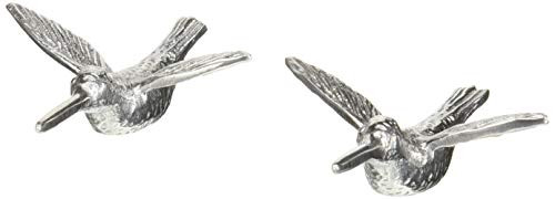 MARIPOSA Hummingbird Napkin Weight  Silver