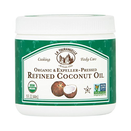 La Tourangelle  Organic Refined Coconut Oil  15 Ounce  Packaging May Vary