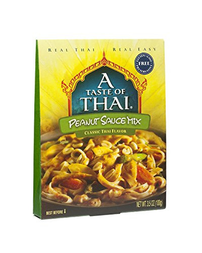 A Taste of Thai Peanut Sauce Mix  3 5 oz Box  6 Piece