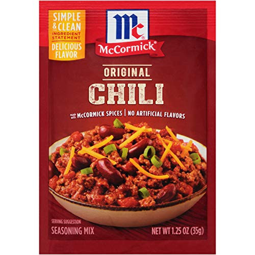 McCormick Chili Seasoning Mix  1 25 Ounce  Pack of 12