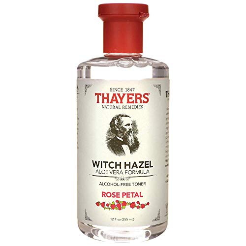 Witch Hazel Aloe Vera Formula   Rose Petal 12 fl Ounce  355 ml  Liquid