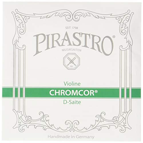 Pirastro 319320 Chromcor Steel Core Violin D String  Mittel Envelope  4 4 Size