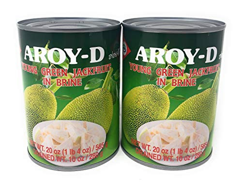 AROY D YOUNG GREEN JACKFRUIT IN BRINE  2 PACK
