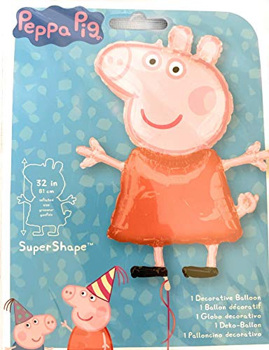 Anagram 25  Peppa Pig Foil Balloon  Multicolor