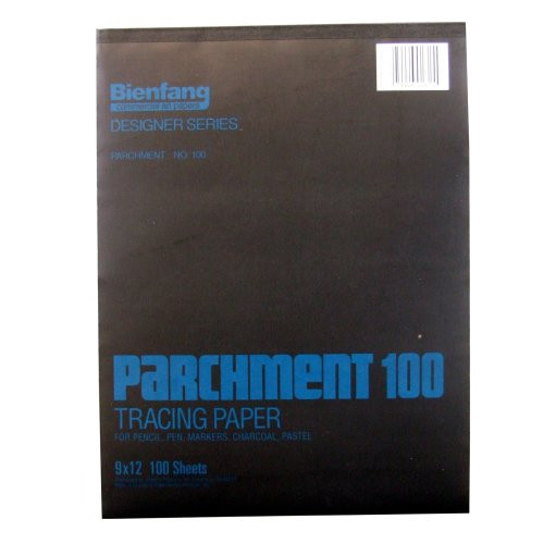 Bienfang 9 by 12 Inch Parchment 100 Pad  100 Sheets