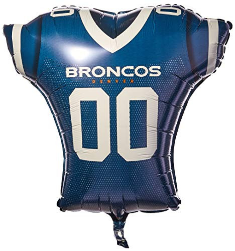 Anagram NFL Denver Broncos Football Jersey Foil Balloon  24   Multicolored