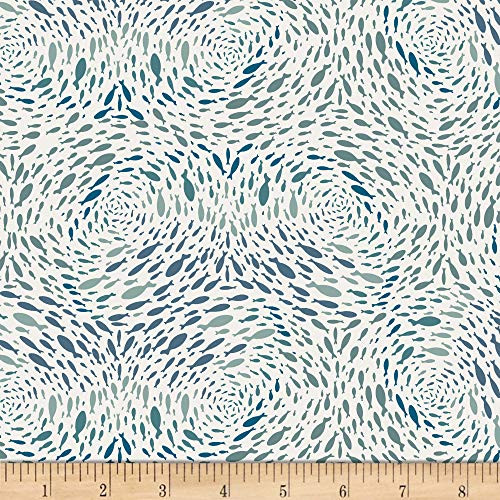Art Gallery Enchanted Voyage Saltwater Stream Clear Quilt Fabric By The Yard