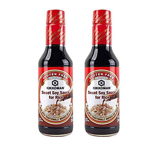 Kikkoman Sweet Soy Sauce for Rice  10 Ounce  Pack of 2