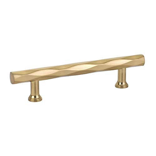 Emtek Tribeca Pull Available in 7 Sizes and 6 Finishes   86489US4    Center to Center 5     Satin Brass  US4