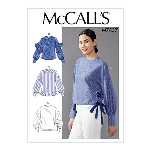 McCall s Patterns M7837 Misses Top Vest Pattern A5  Sizes 6 14  Multi