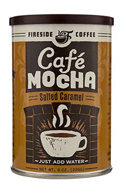 Fireside Coffee Instant Cafe Mocha Salted Caramel 8 ounce Fireside Coffee Instant Cafe Mocha Salted Caramel 8 ounce