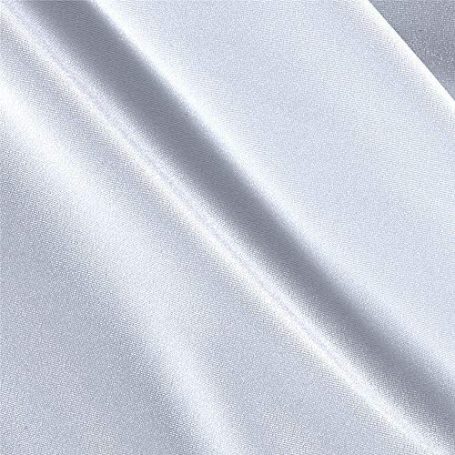 Ben Textiles Activewear Spandex Knit Solid  Yard  White