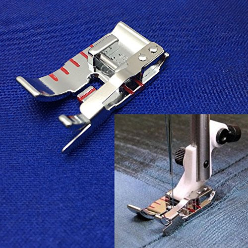 YEQIN 1 4 Edge Stitching Foot for Viking Husqvarna Sewing Machine 4129141 45