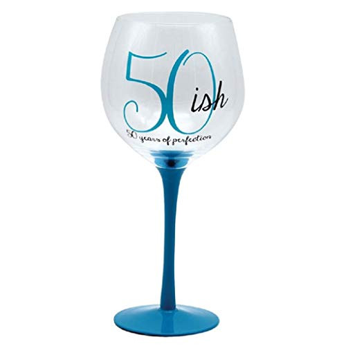 DEI 50 ish wine glass  18oz  Mulitcolor