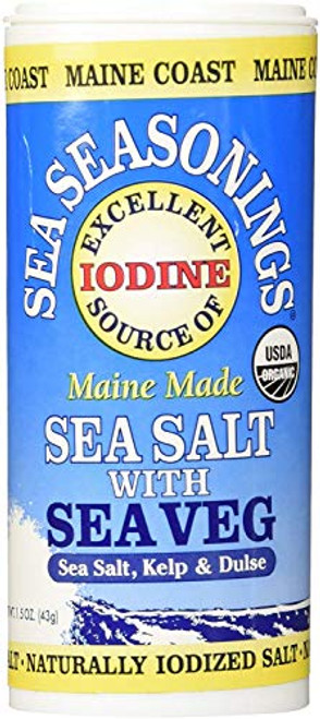 Maine Coast  Sea Vegetables Seasonings  Sea Salt With Sea Vegetables  1 50 Ounce  3 Pack Maine Coast  Sea Vegetables Seasonings  Sea Salt With Sea Vegetables  1 50 Ounce  3 Pack