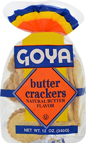 Goya Foods Tropical Butter Crackers  12 Ounce