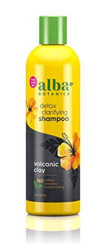 ALBA BOTANICA Hawaiian Detox Volcanic Clay Shampoo  12 FZ