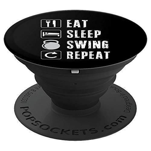 Kettlebell Swinging Fitness Weight Swinger Lifting Deadlift PopSockets Grip and Stand for Phones and Tablets Kettlebell Swinging Fitness Weight Swinger Lifting Deadlift PopSockets Grip and Stand for Phones and Tablets