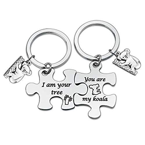 Ribukat Couple Keychains You re My Koala I m Your Tree Keychains Koala Lover Gift Wedding Thanksgiving Birthday Christmas for Couple Boyfriend Girlfriend Tree Koala KR Ribukat Couple Keychains You re My Koala I m Your Tree Keychains Koala Lover Gift Wedding Thanksgiving Birthday Christmas for Couple Boyfriend Girlfriend Tree Koala KR
