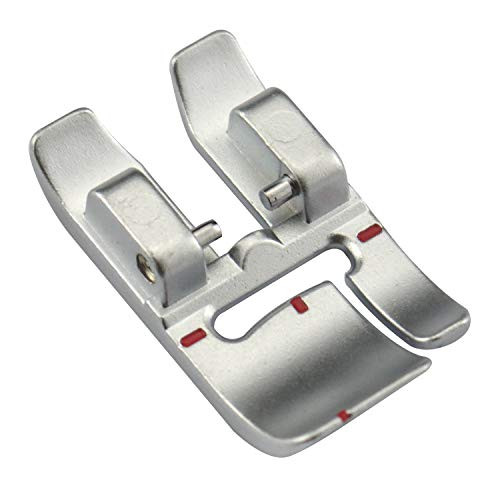 DREAMSTITCH 820676096 Bi Level Topstitch Presser Foot for Pfaff Group D E J G K with IDT Sewing Machine 820676096