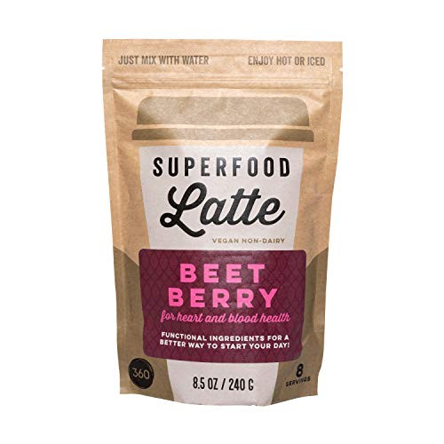 Superfood Latte  Vegan Non Dairy  Beet Berry