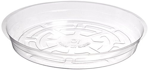 Hydrofarm HGS10 Clear 10-Inch Saucer, pack of 25