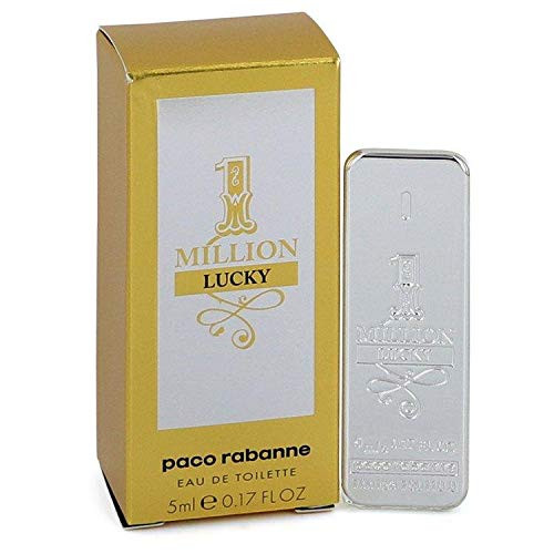 Paco Rabanne 1 Million Lucky By Paco Rabanne For Men Edt  0 17 Oz Mini