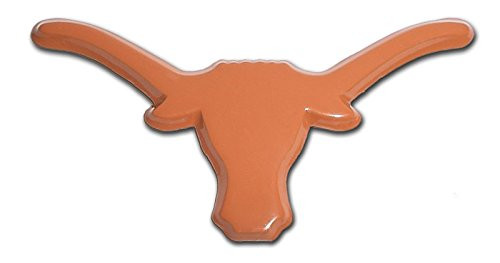 The University of Texas Longhorns Metal Auto Emblem Orange The University of Texas Longhorns Metal Auto Emblem Orange