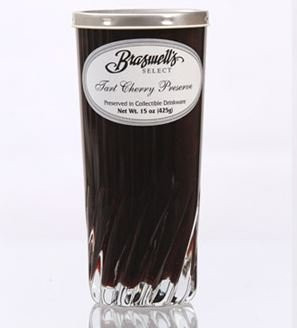 Braswell s Select Tart Cherry Preserves in Collectible Drinkware   15 Oz