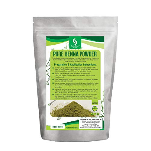 Pure Henna   100 Natural   Chemical Free Hair color dye   Cavin Schon  454 Gram   1 Lb
