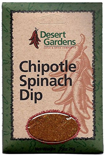 Desert Gardens Chipotle Spinach Dip Mix  Pack of 4