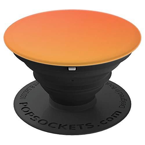 Retro Orange Gradient Ombre Aesthetic Fading Color Orange PopSockets Grip and Stand for Phones and Tablets
