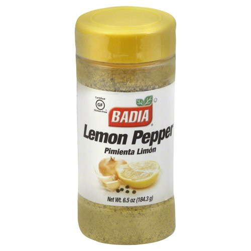 Badia Lemon Pepper Seasoning  6 5 OZ Pack of 3