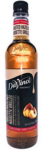 DaVinci Gourmet Classic Toasted Hazelnut Syrup  750 mL Plastic Bottle