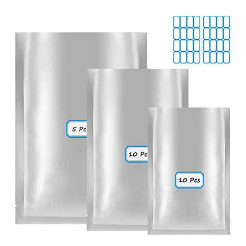 Mylar Bags  25 Pieces 3 Sizes Mylar Aluminum Foil Bags Mylar Bags for Food Storage Flat Heat Sealing Bags Ideal for Long Term Food Storage  5 x 7 Inch  6 x 9 Inch  8 x 11 Inch Mylar Bags  25 Pieces 3 Sizes Mylar Aluminum Foil Bags Mylar Bags for Food Storage Flat Heat Sealing Bags Ideal for Long Term Food Storage  5 x 7 Inch  6 x 9 Inch  8 x 11 Inch