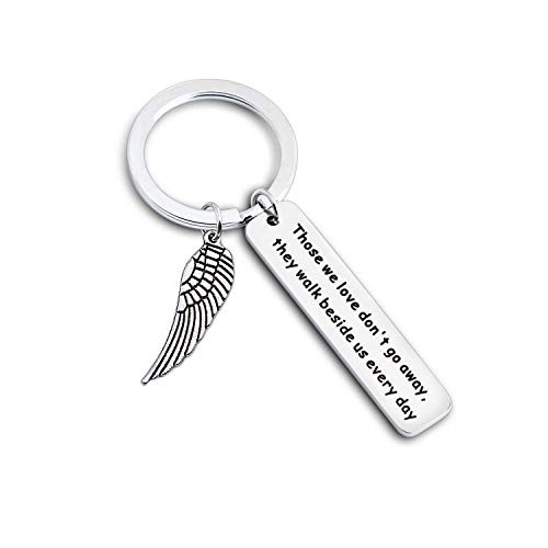 Memorial Keychain Loss Jewelry Those We Love Don t Go Away They Walk Beside Us Everyday Sympathy Gift Remembrance Loved One Memorial Keychain Memorial Keychain Loss Jewelry Those We Love Don t Go Away They Walk Beside Us Everyday Sympathy Gift Remembrance Loved One Memorial Keychain