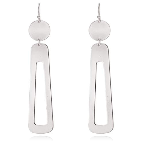 Bonaluna New Geometric Long Dangle Drop Earrings for Women