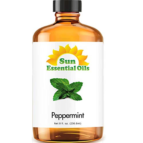 Peppermint Essential Oil  Huge 8oz Bottle  Bulk Peppermint Oil   8 Ounce