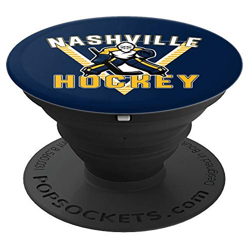 Old School Nashville Hockey Retro 90s PopSockets Grip and Stand for Phones and Tablets Old School Nashville Hockey Retro 90s PopSockets Grip and Stand for Phones and Tablets