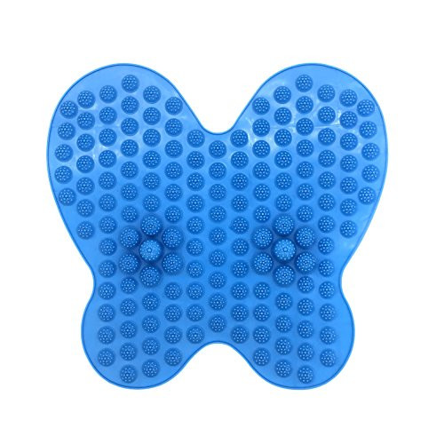 Silfrae Reflexology Massage Foot Mat  Acupuncture  Acupressure  Stress Release   LightBlue
